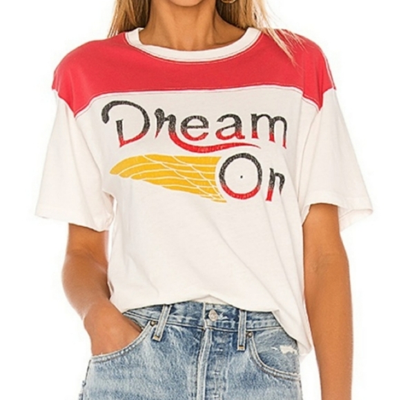 Daydreamer Tops - *SOLD* DAYDREAMER Dream On Vintage Style Graphic Tee